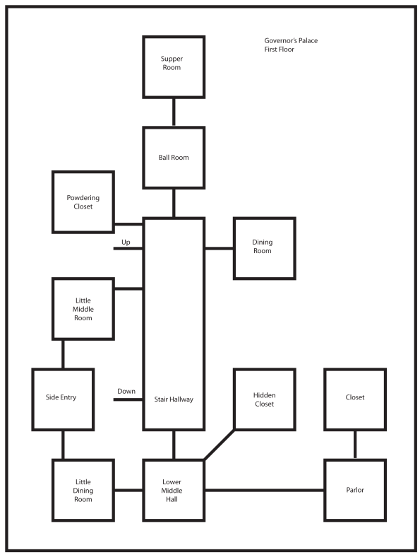 Governors Palace First Floor