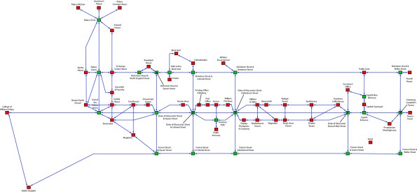 Williamsburg Game Map